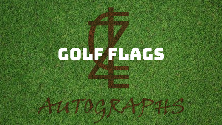 ZCL Autographs Golf - Golf Flags