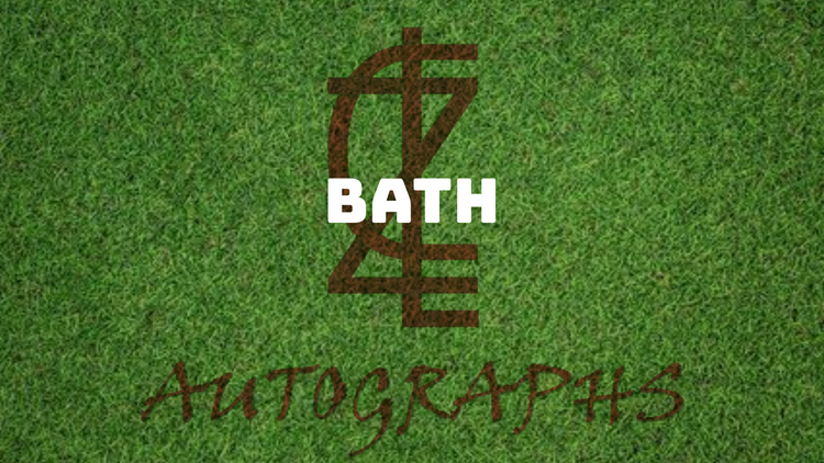 ZCL Autographs Rugby - Bath Rugby