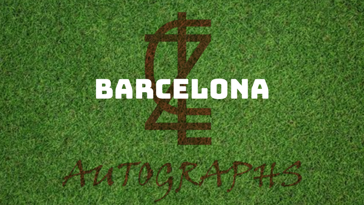 ZCL Autographs Football - Barcelona