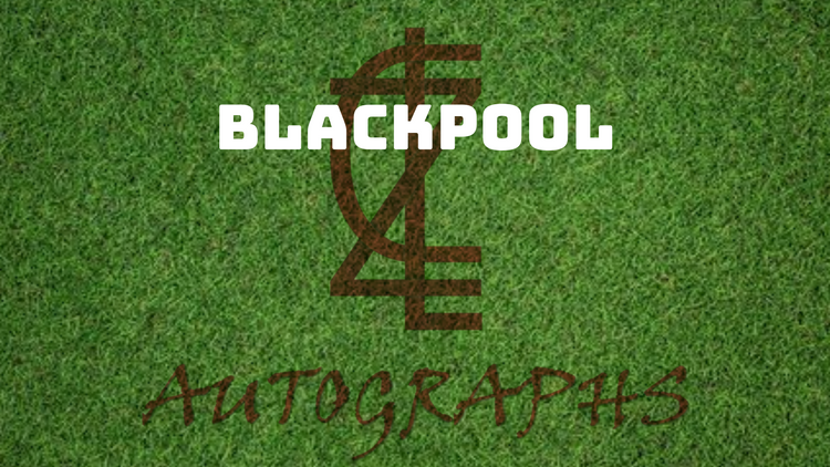 ZCL Autographs Football - Blackpool