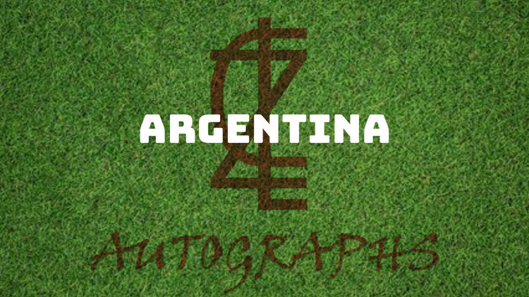 ZCL Autographs Football - Argentina-ZCL Autographs