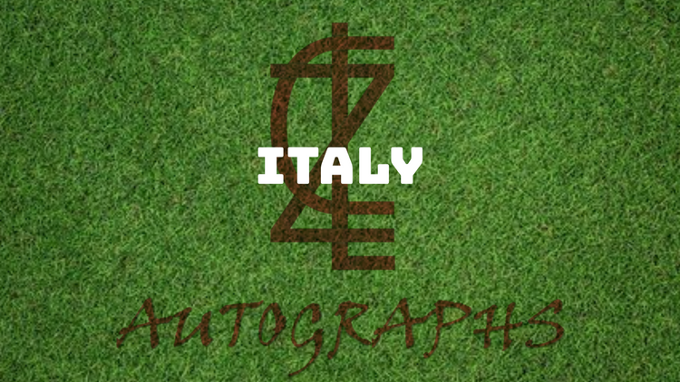 ZCL Autographs Football - Italy-ZCL Autographs