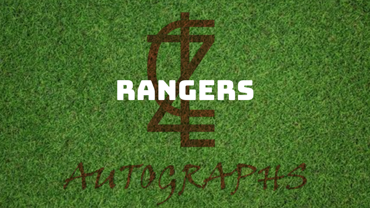 ZCL Autographs Football - Rangers-ZCL Autographs