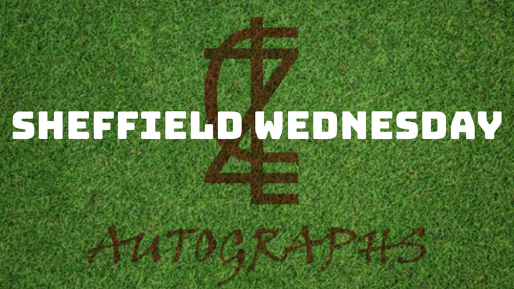 ZCL Autographs Football - Sheff Wed-ZCL Autographs