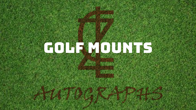 ZCL Autographs Golf - Golf Mounts-ZCL Autographs