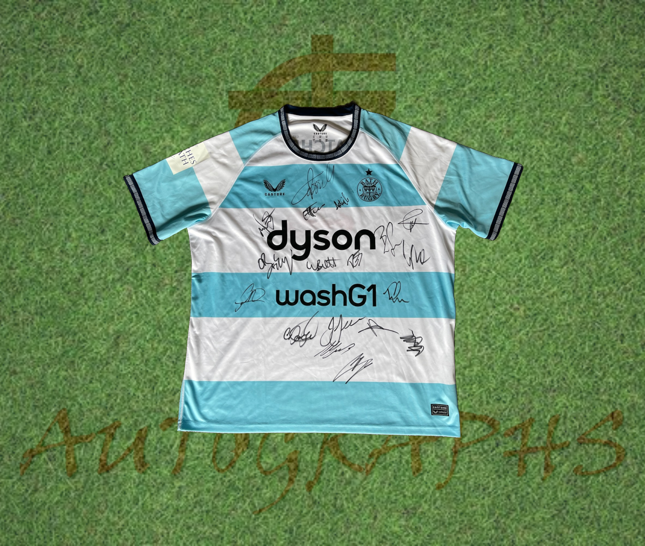 Bath Rugby Squad Signed 2024/25 Third European Shirt