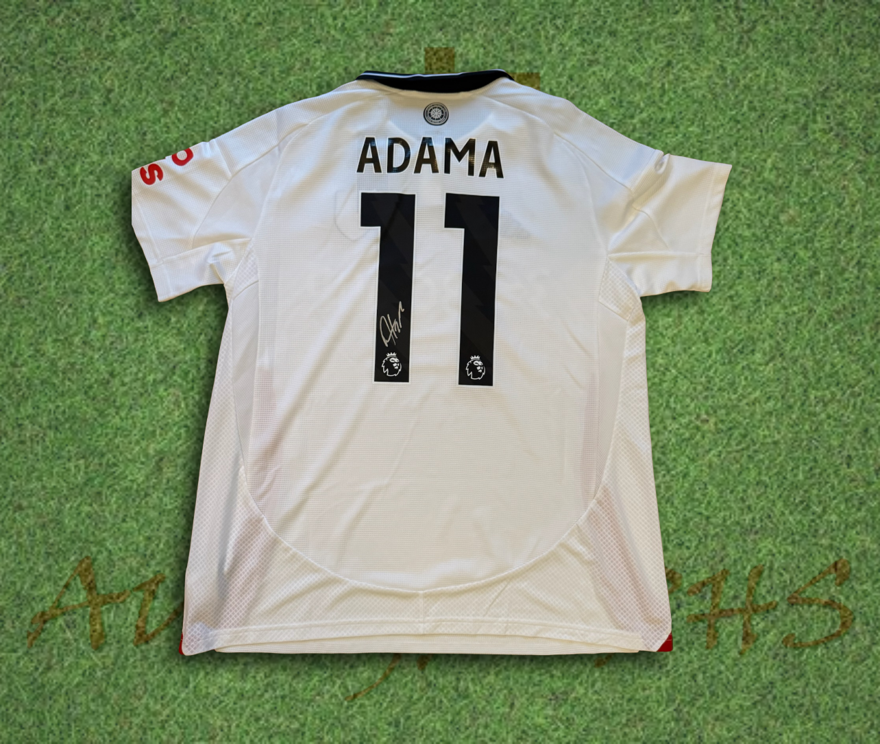 Adama Traore Signed Fulham Football Club 2024/25 Home Shirt