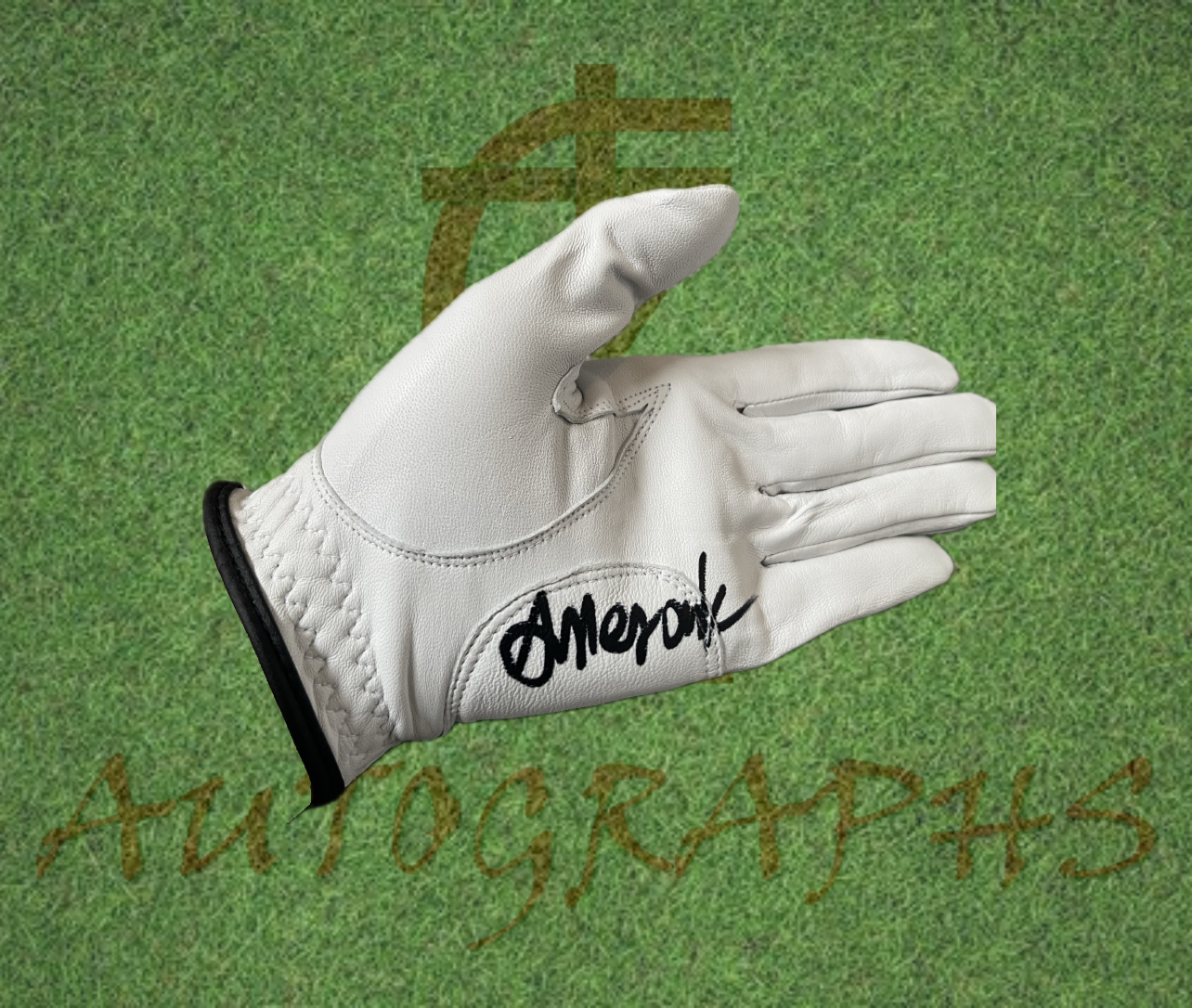 Adrian Meronk Signed Golf Glove-ZCL Autographs-ZCL Autographs