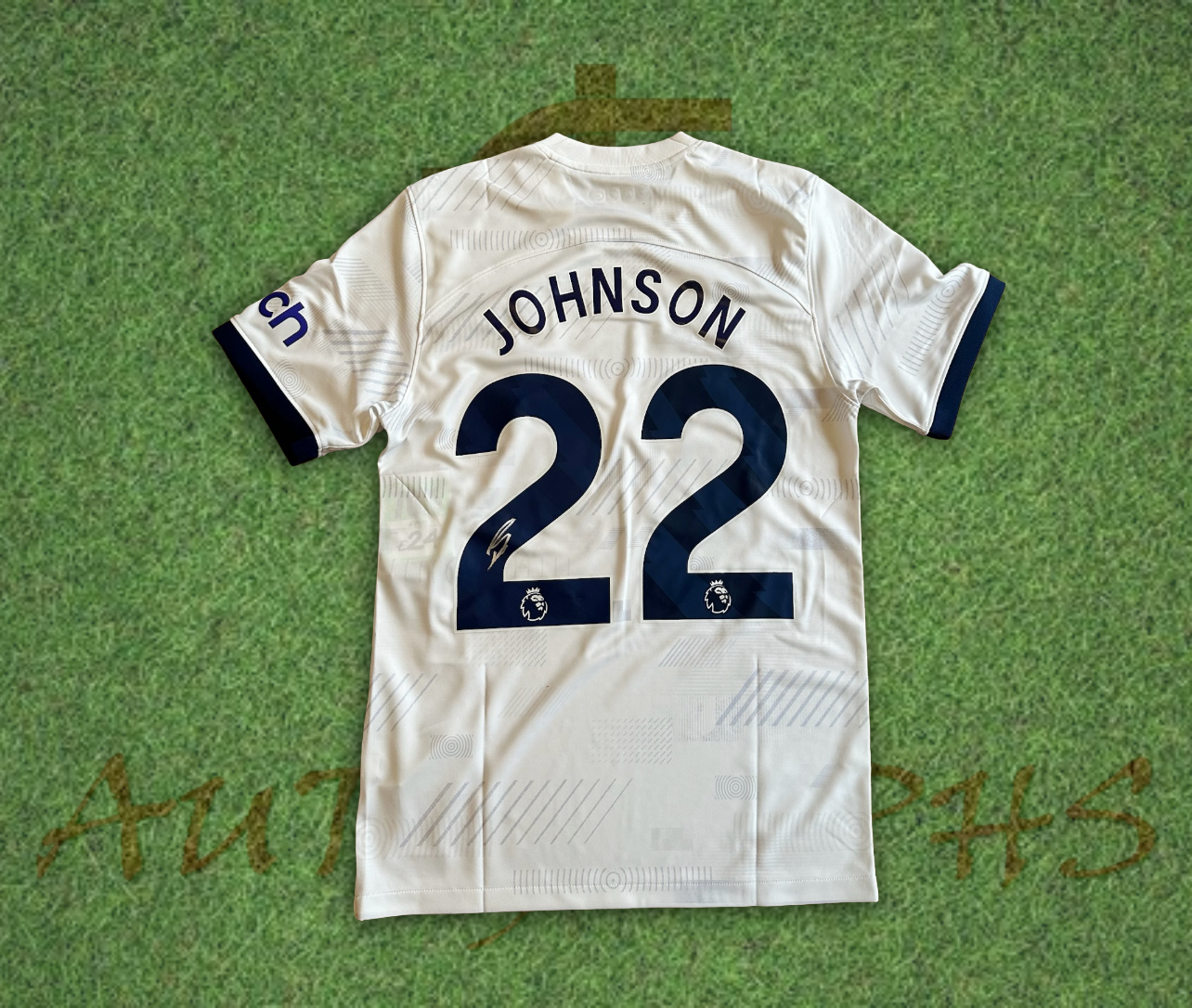Brennan Johnson Signed Tottenham Hotspur 2023/24 Home Shirt-Signed Shirt-ZCL Autographs-Small 1-ZCL Autographs