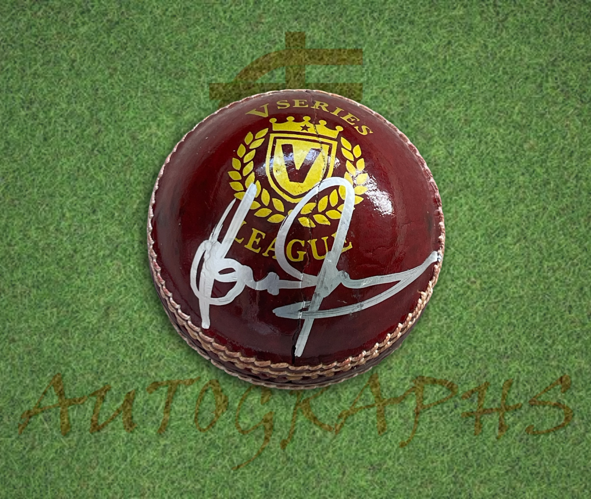 Brian Lara Signed Cricket Ball 1