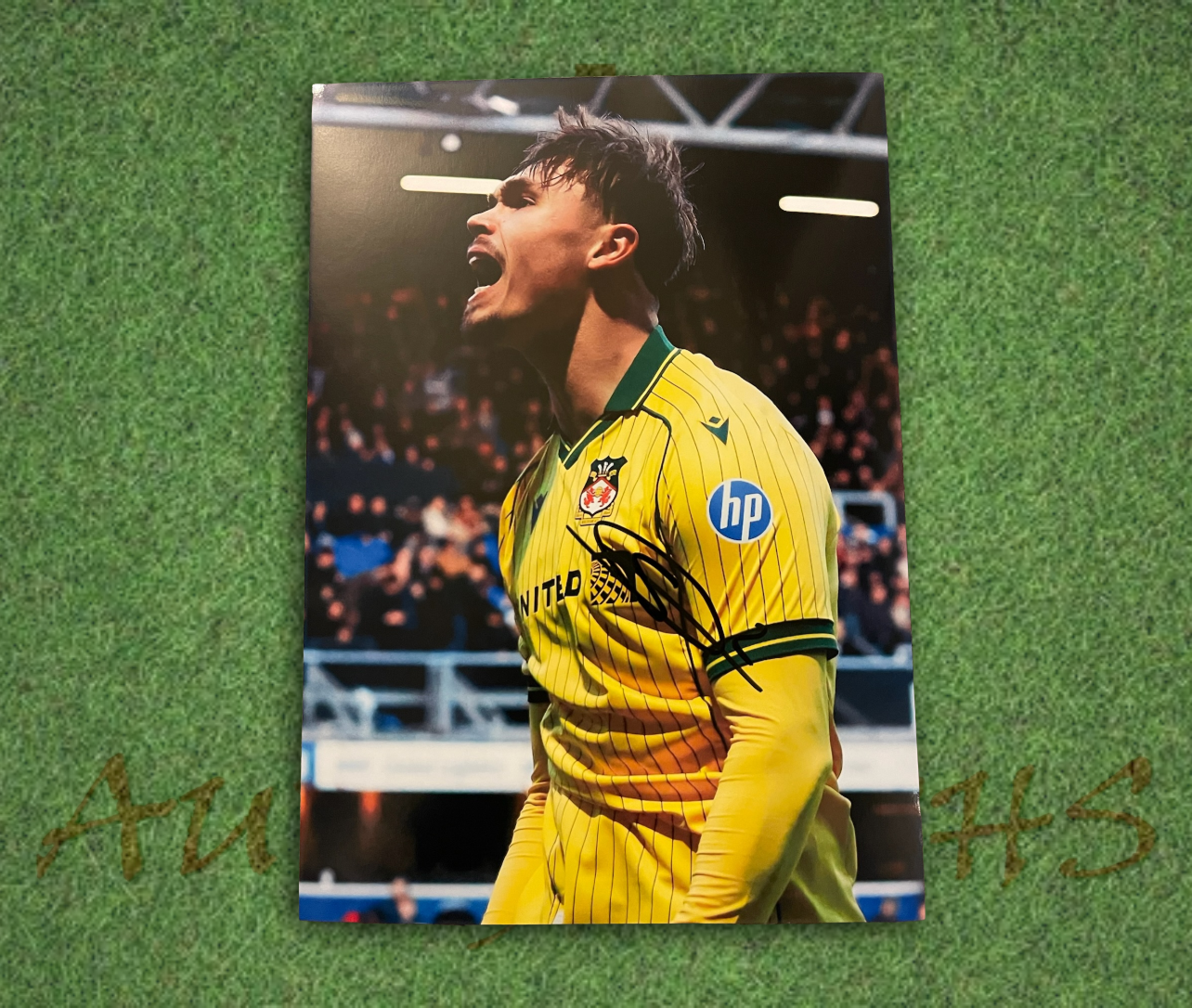 Callum Doyle Wrexham Association Football Club Signed A4 Photo