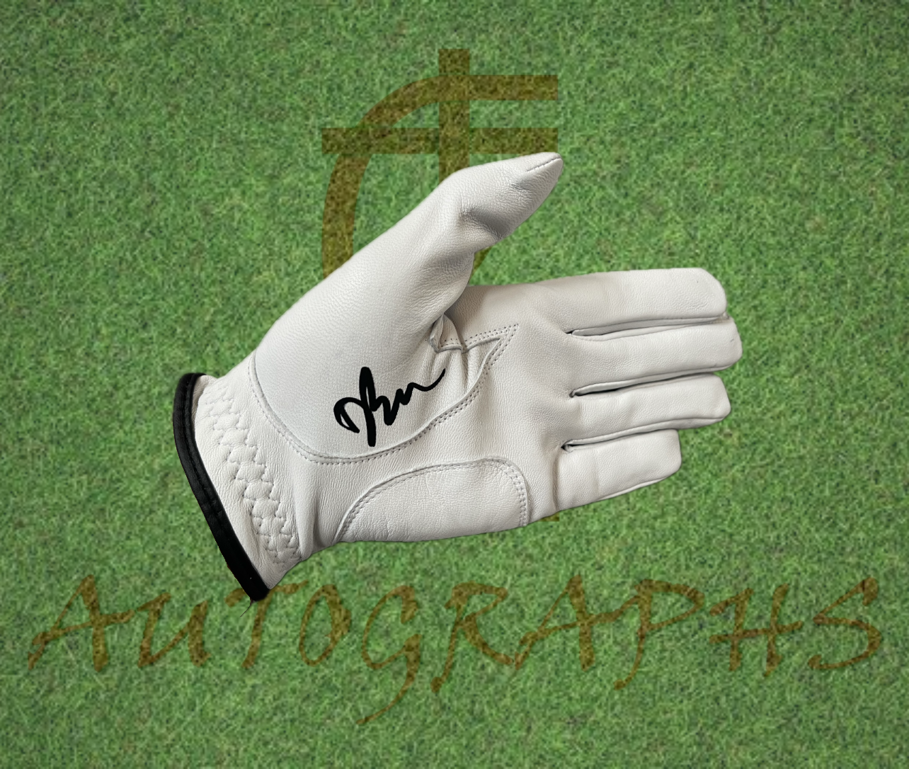 Dan Brown Signed Golf Glove-ZCL Autographs-ZCL Autographs