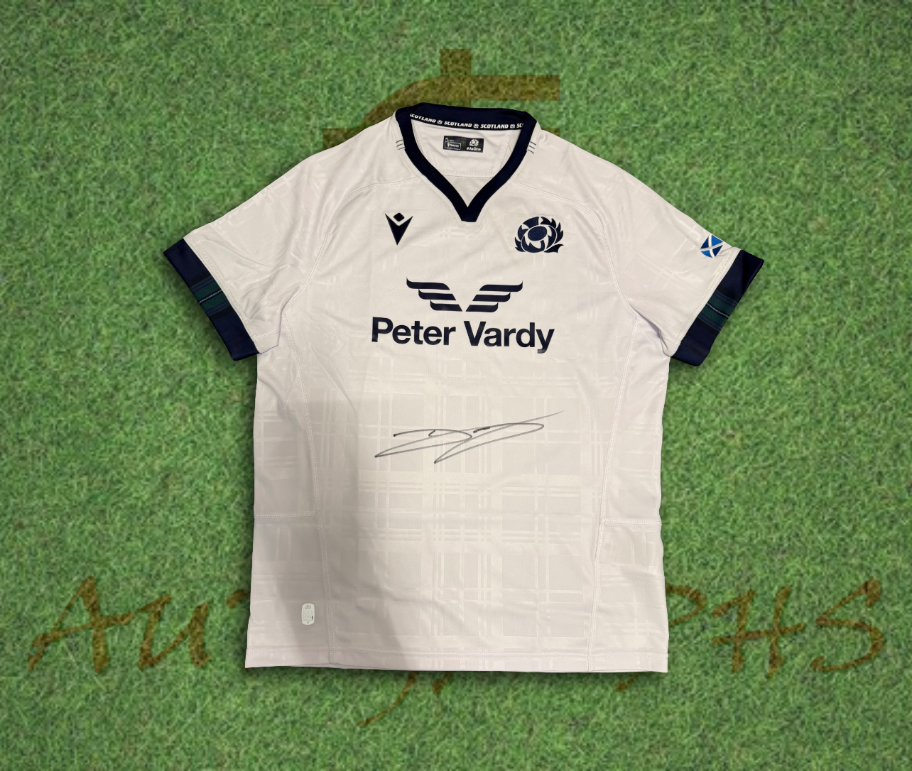 Darcy Graham Signed Scotland Rugby 2023/24 Alternate Shirt 2