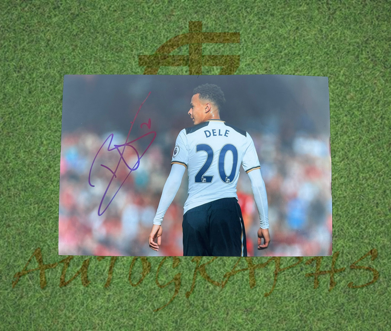 Dele Alli Signed Tottenham Hotspur Football Club Photo-Signed Photo-ZCL Autographs-ZCL Autographs