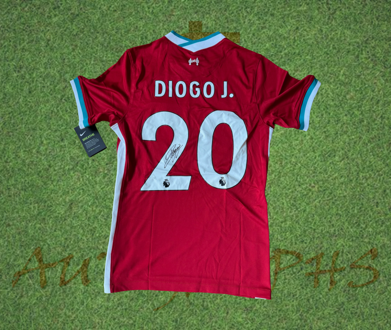 Diogo Jota Signed Liverpool 2020/21 Shirt-Signed Shirt-ZCL Autographs