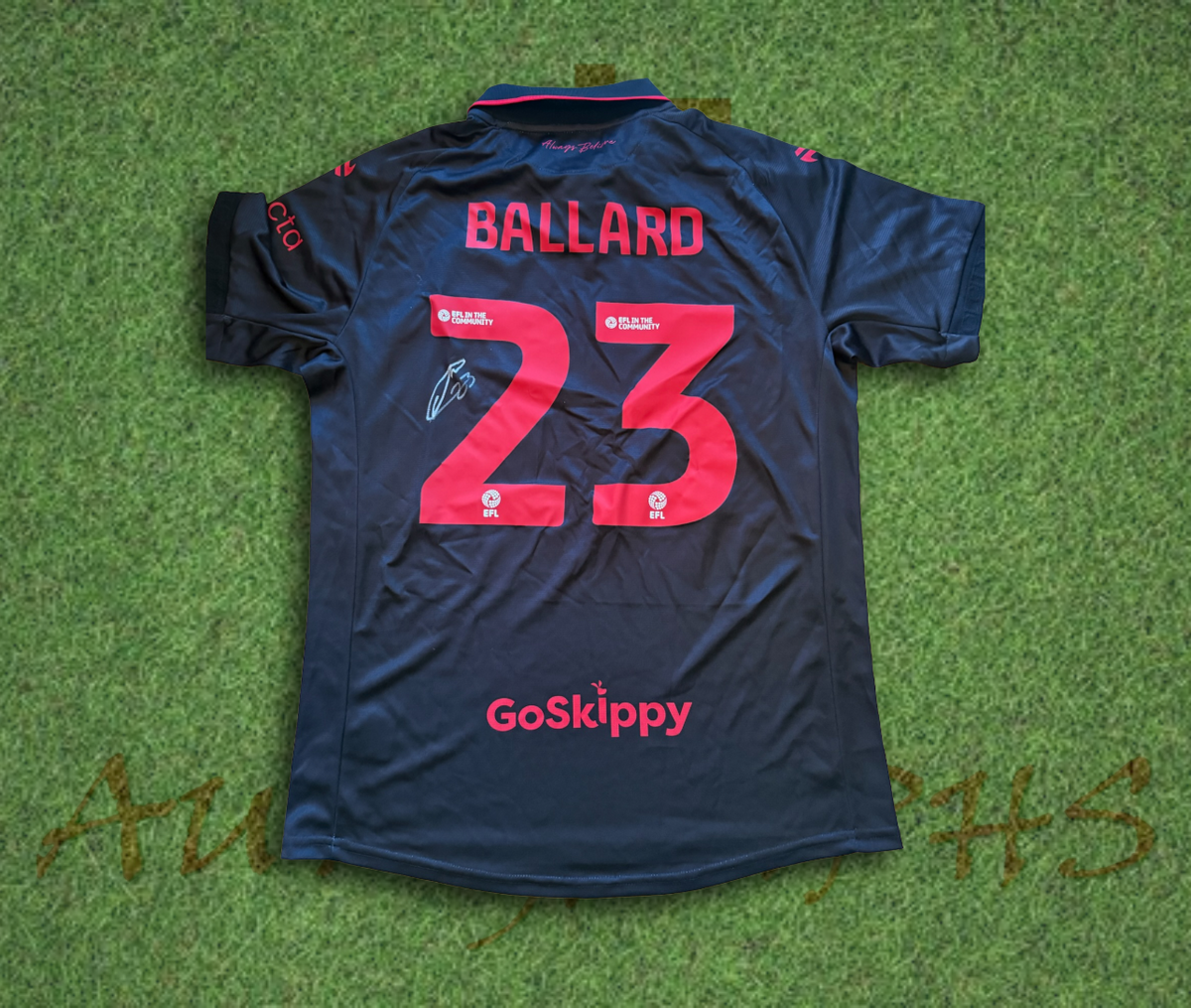 Dom Ballard Signed Bristol City 2026/27 Third Shirt
