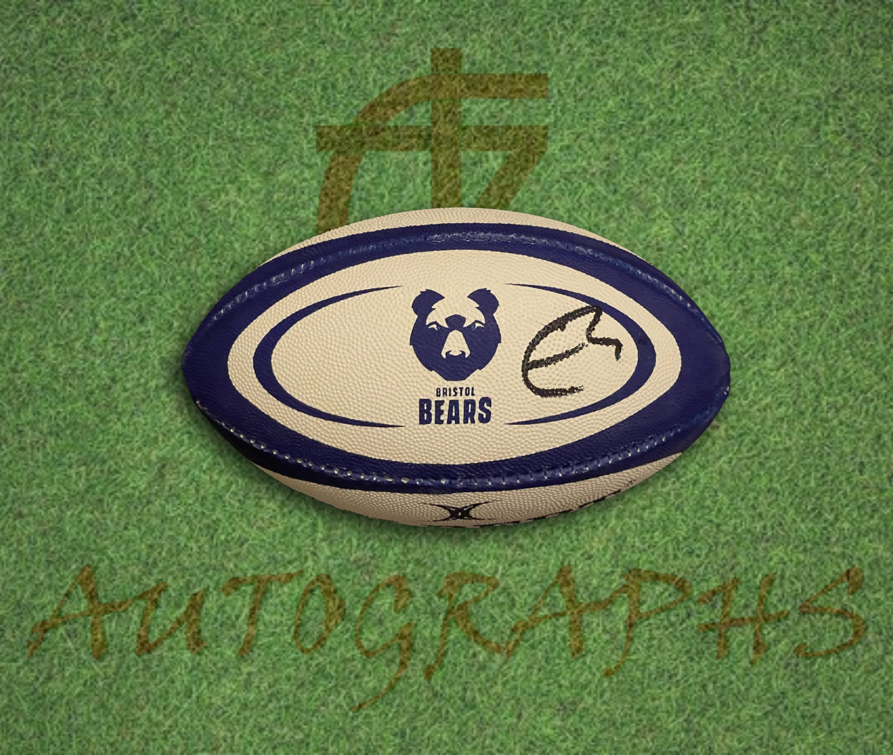 Ellis Genge Bristol Bears Signed Mini Rugby Ball