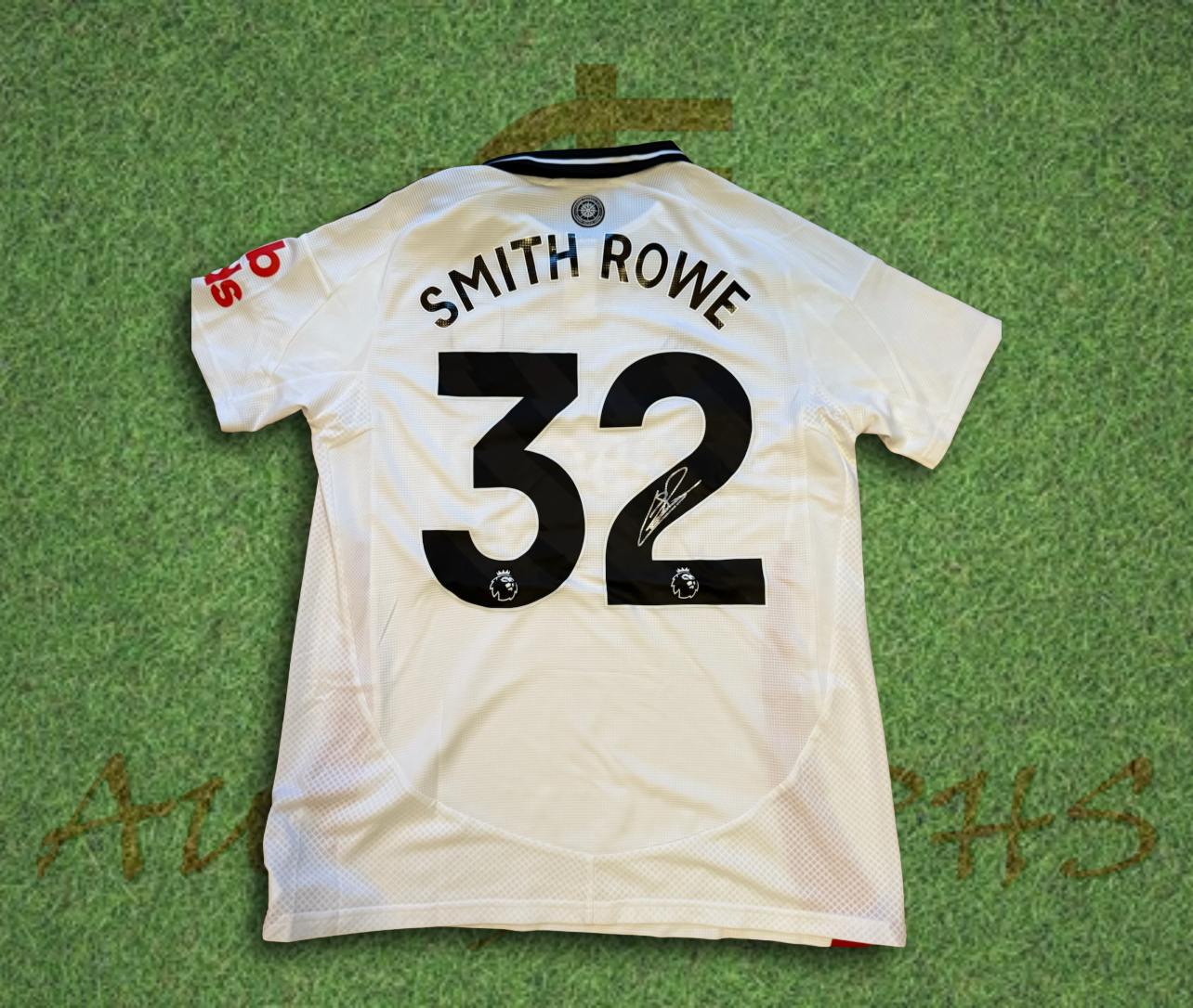 Emile Smith Rowe Signed Fulham Football Club 2024/25 Home Shirt