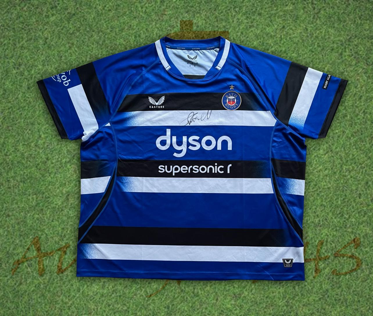 Finn Russell Bath Rugby Signed 2025/26 Home Shirt