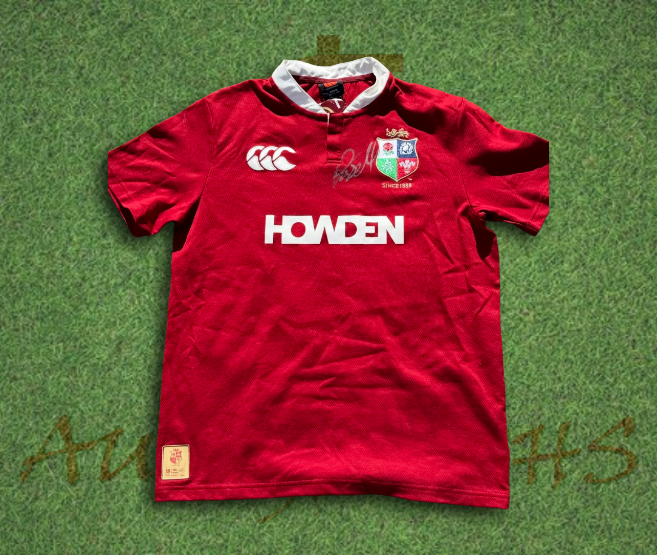 Finn Russell Signed British and Irish Lions Rugby 2025 Home Shirt-Signed Shirt-ZCL Autographs-ZCL Autographs