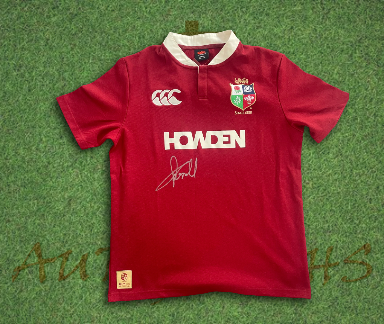 Finn Russell Signed British and Irish Lions Rugby 2025 Home Shirt-Signed Shirt-ZCL Autographs-ZCL Autographs