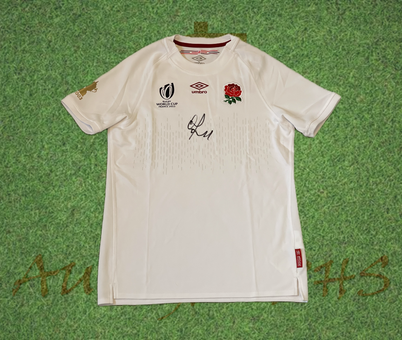 Owen Farrell Signed England Rugby World Cup 2023 Home Shirt