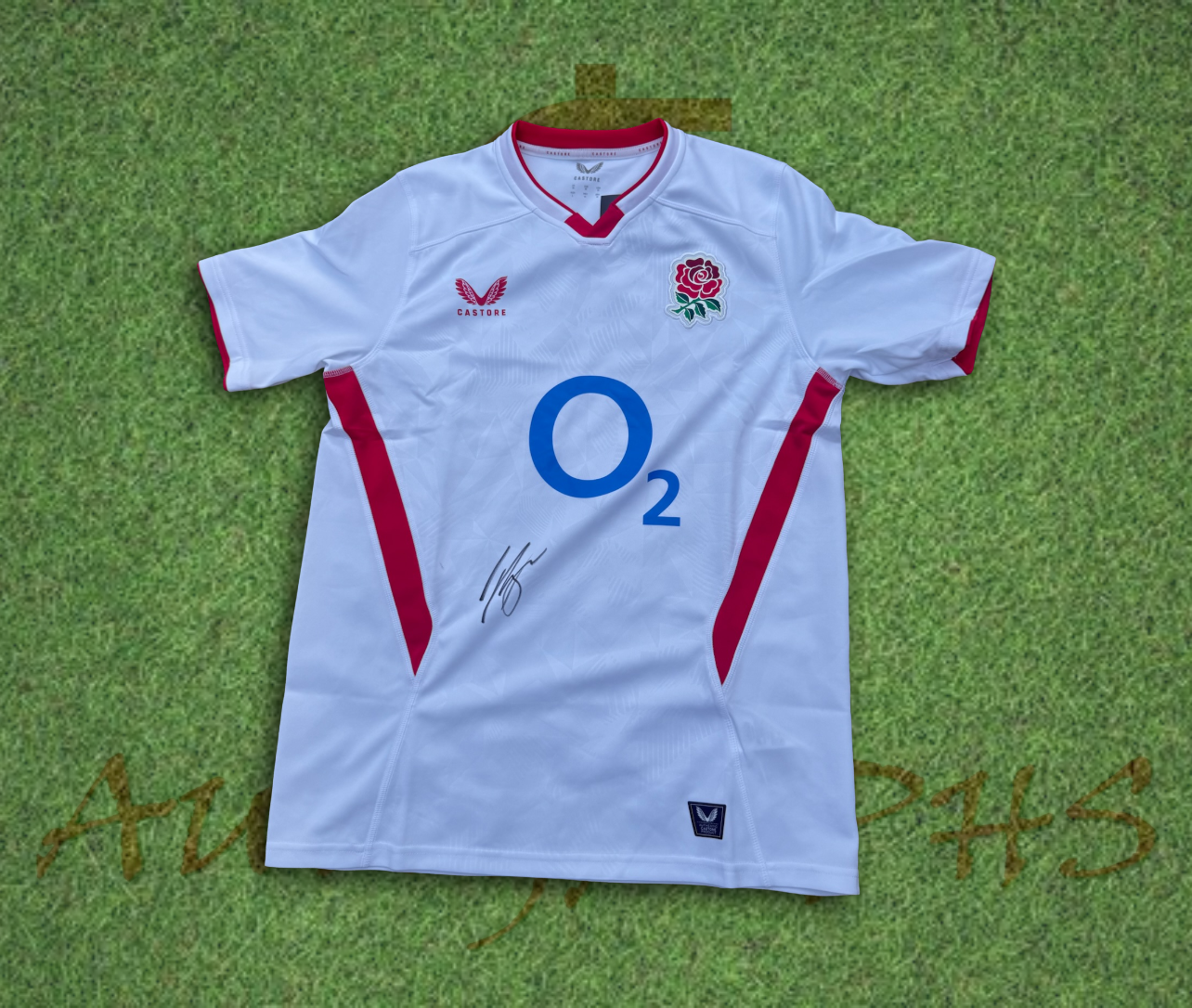 Jamie George Signed England Rugby 2025/26 Home Shirt