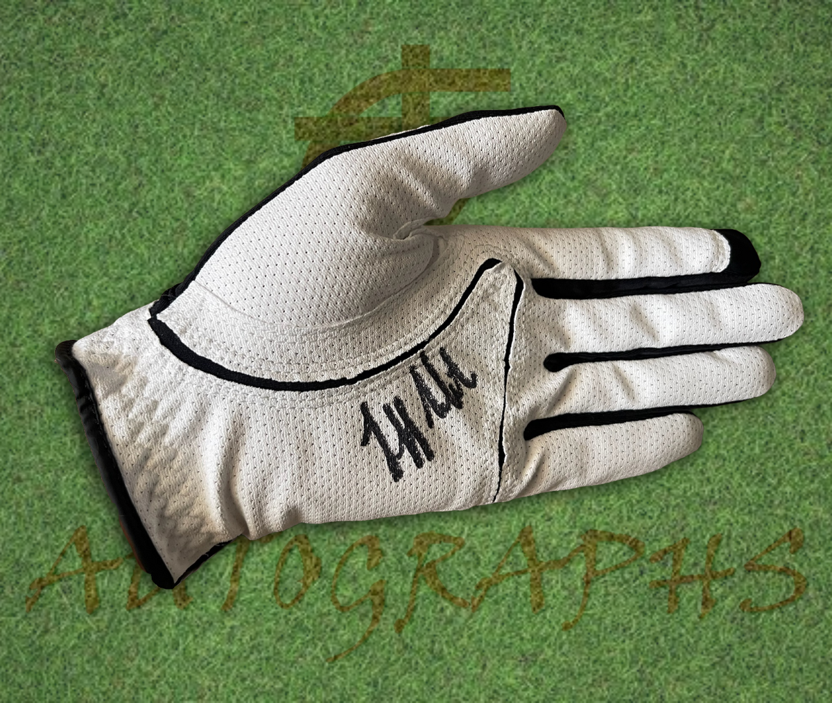 Jeff Winther Signed Golf Glove