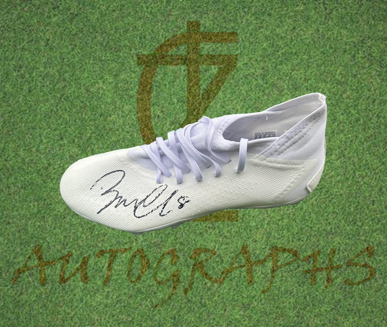 Josh Brownhill Signed Adidas Boot-Signed Football Boot-ZCL Autographs-ZCL Autographs