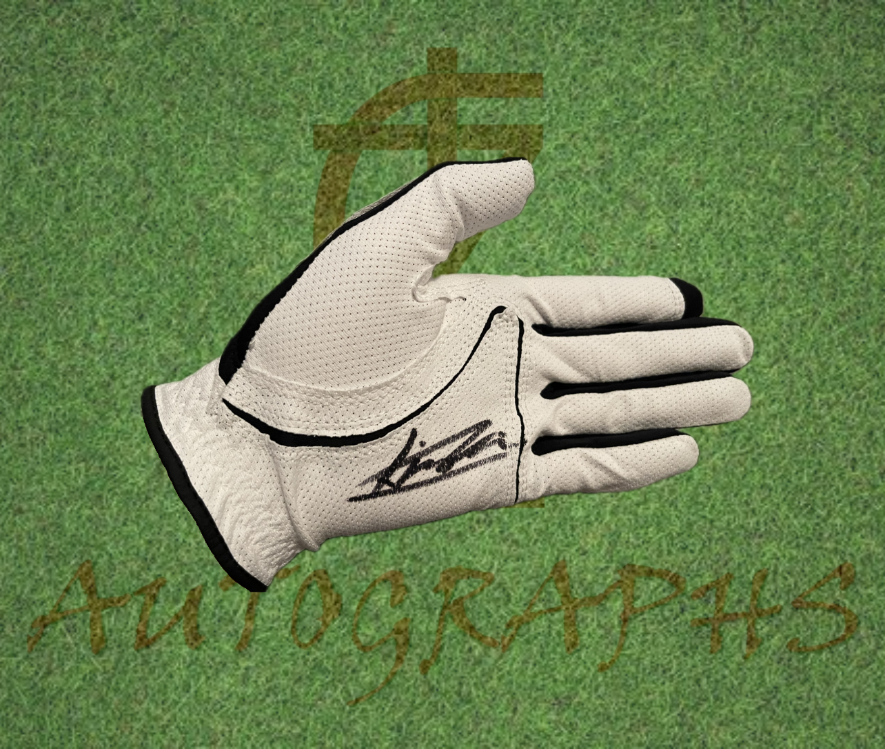 Kris Kim Signed Golf Glove-ZCL Autographs-ZCL Autographs