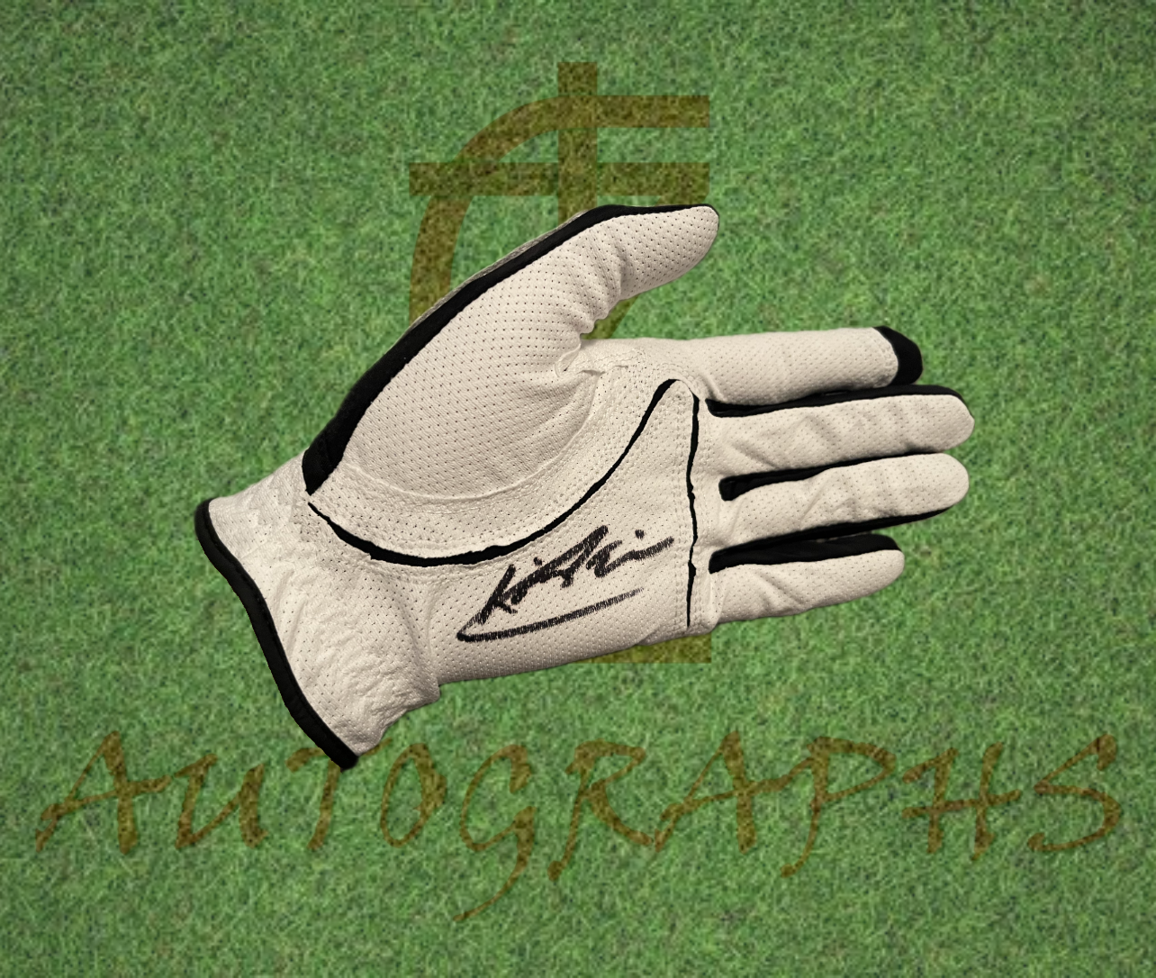 Kris Kim Signed Golf Glove-ZCL Autographs-ZCL Autographs
