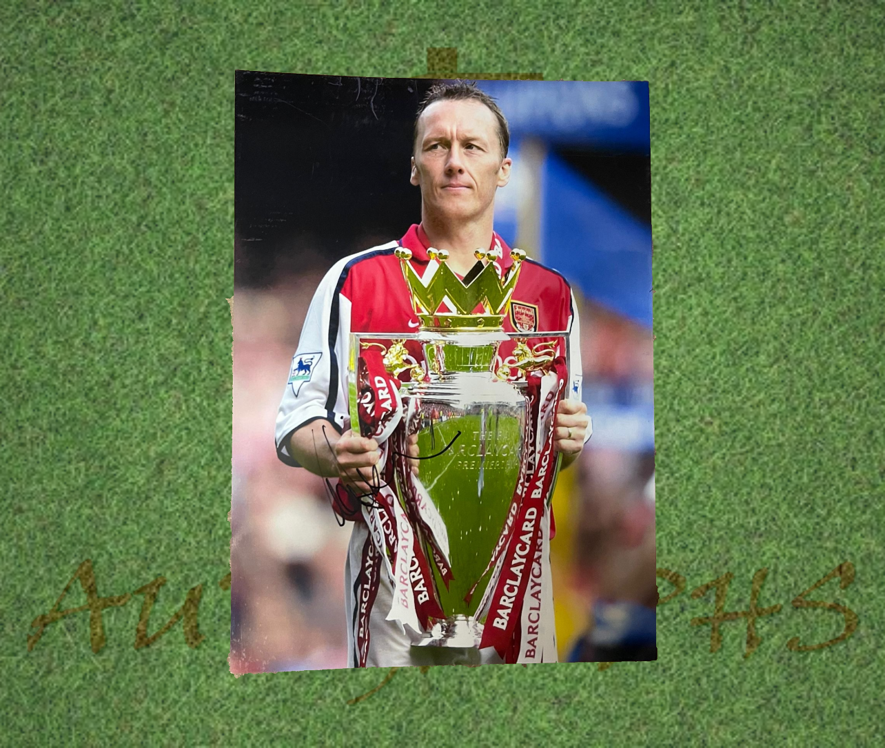 Lee Dixon Signed Arsenal Football Club Photo-Signed Photo-ZCL Autographs-ZCL Autographs