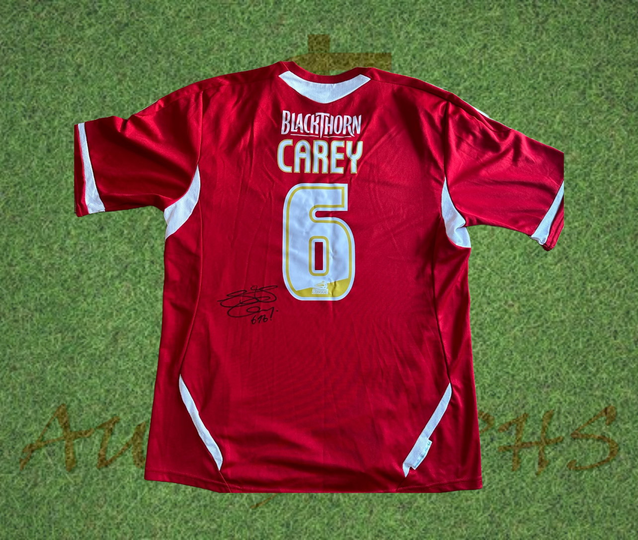 Louis Carey Signed Bristol City 2011/12 Home Shirt-Signed Shirt-ZCL Autographs-ZCL Autographs
