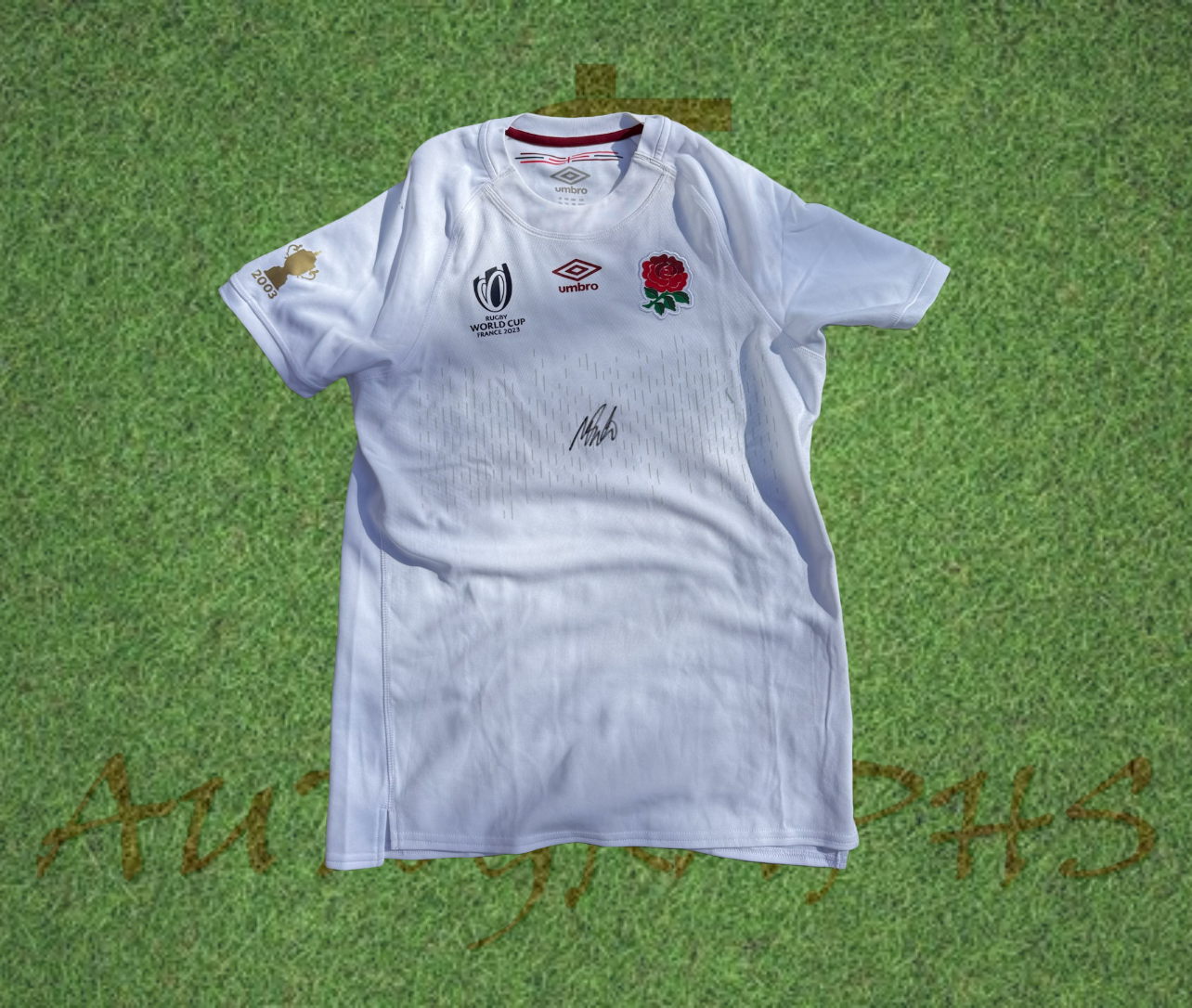 Marcus Smith Signed England Rugby World Cup 2023 Home Shirt-Signed Shirt-ZCL Autographs-ZCL Autographs