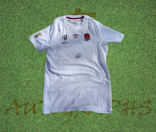 Marcus Smith Signed England Rugby World Cup 2023 Home Shirt-Signed Shirt-ZCL Autographs-ZCL Autographs