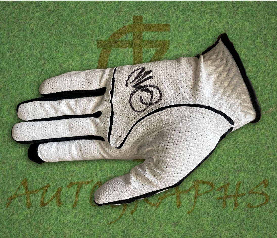 Matteo Manassero Signed Golf Glove