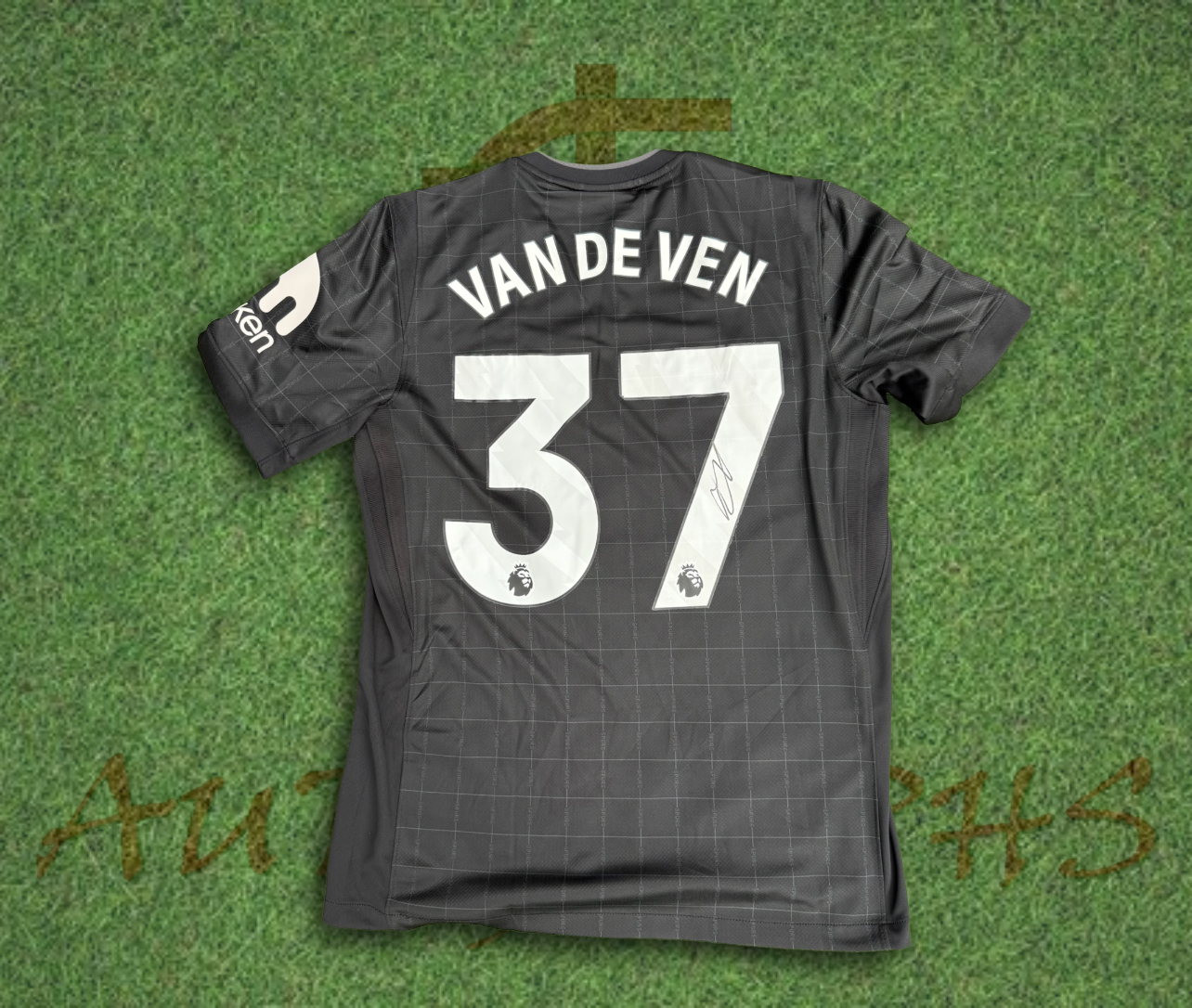 Micky van de Ven Signed Tottenham Hotspur 2025/26 Away Shirt 2