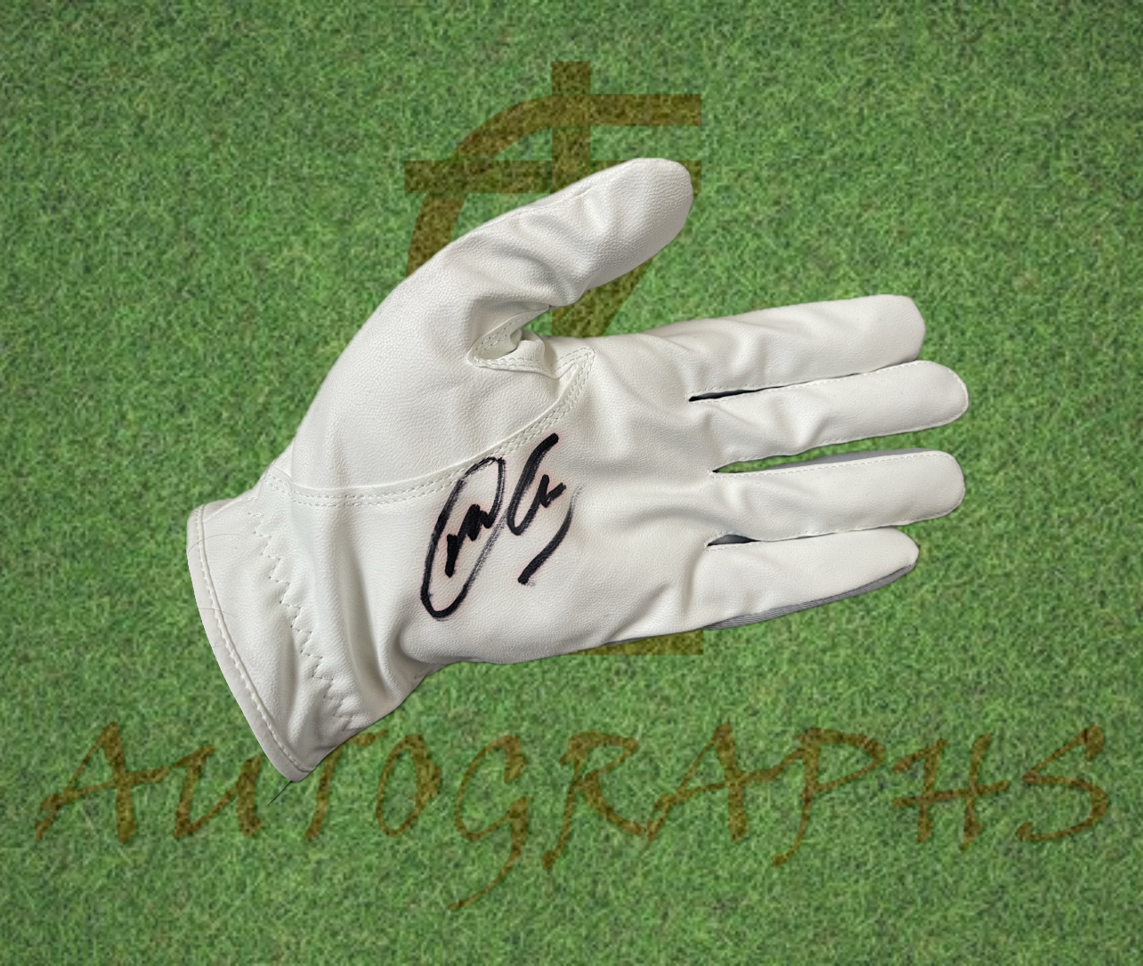 Min Woo Lee Signed Golf Glove-ZCL Autographs-ZCL Autographs