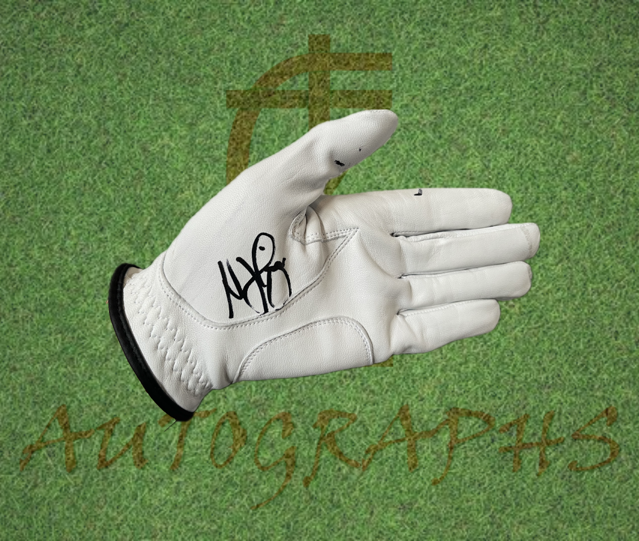 Nicolai Hojgaard Signed Golf Glove-ZCL Autographs-ZCL Autographs