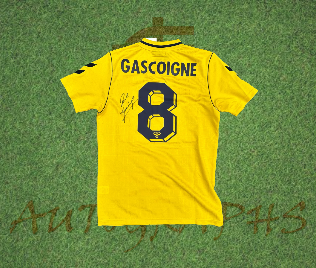 Paul Gazza Gascoigne Signed Tottenham Hotspur Football Club Signed 1988/90 Shirt-Signed Shirt-ZCL Autographs-ZCL Autographs