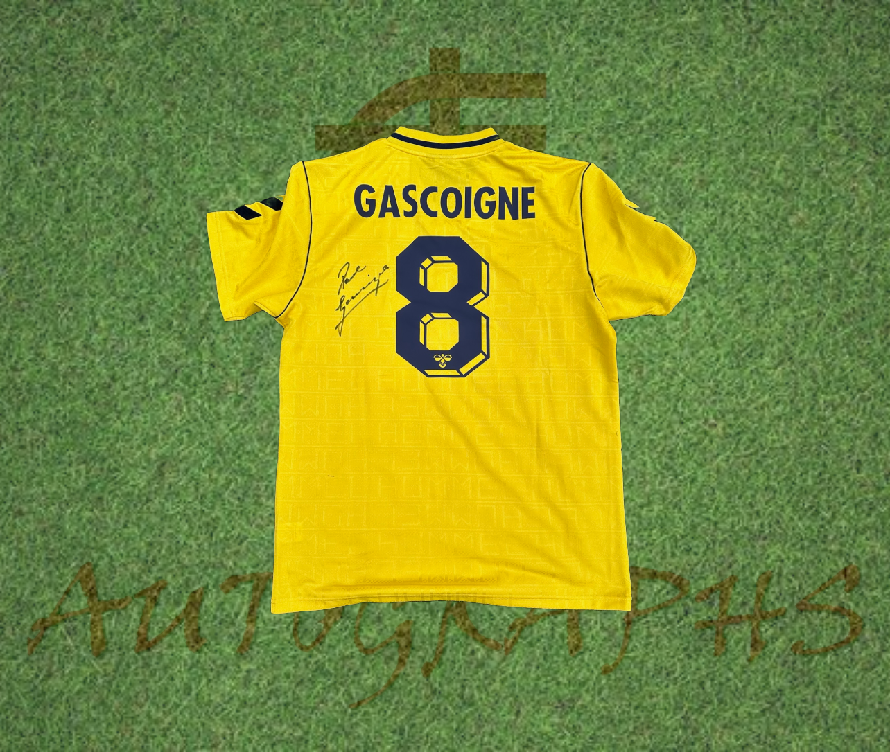 Paul Gazza Gascoigne Signed Tottenham Hotspur Football Club Signed 1988/90 Shirt-Signed Shirt-ZCL Autographs-ZCL Autographs