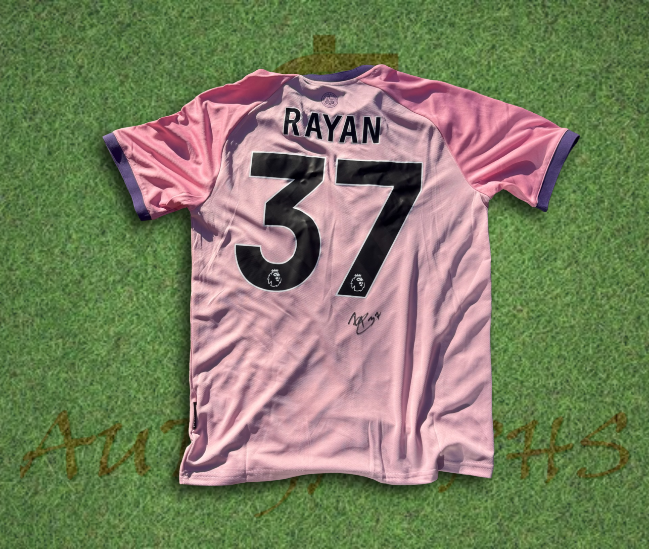 Rayan AFC Bournemouth Football Club Signed 2025/26 Third Shirt