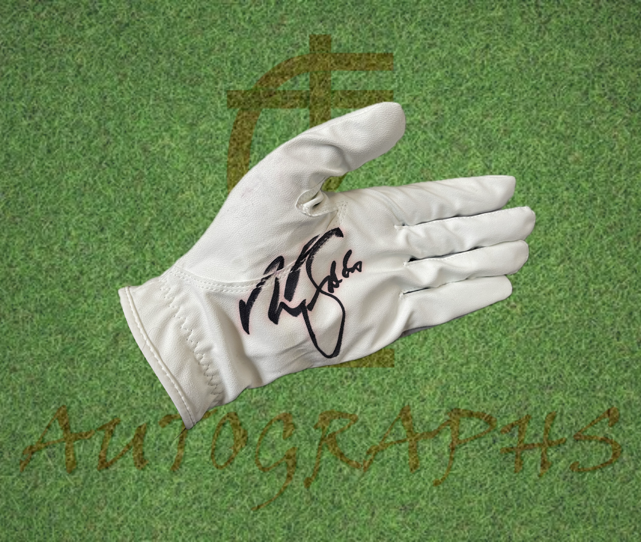 Sir Nick Faldo Signed Golf Glove-ZCL Autographs-ZCL Autographs