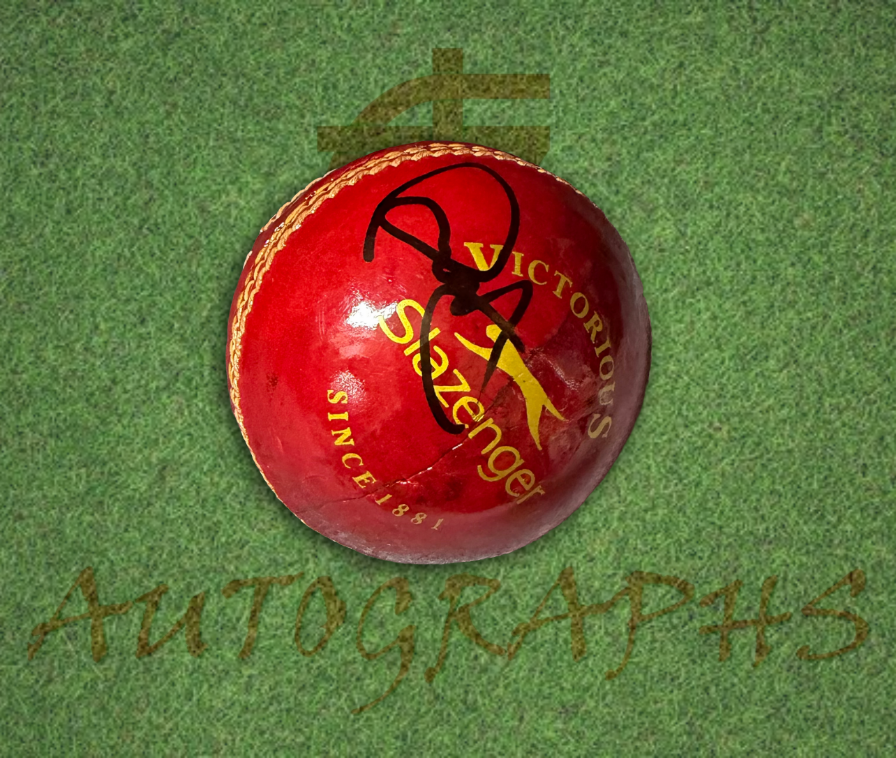 Steve Harmison Signed Cricket Ball