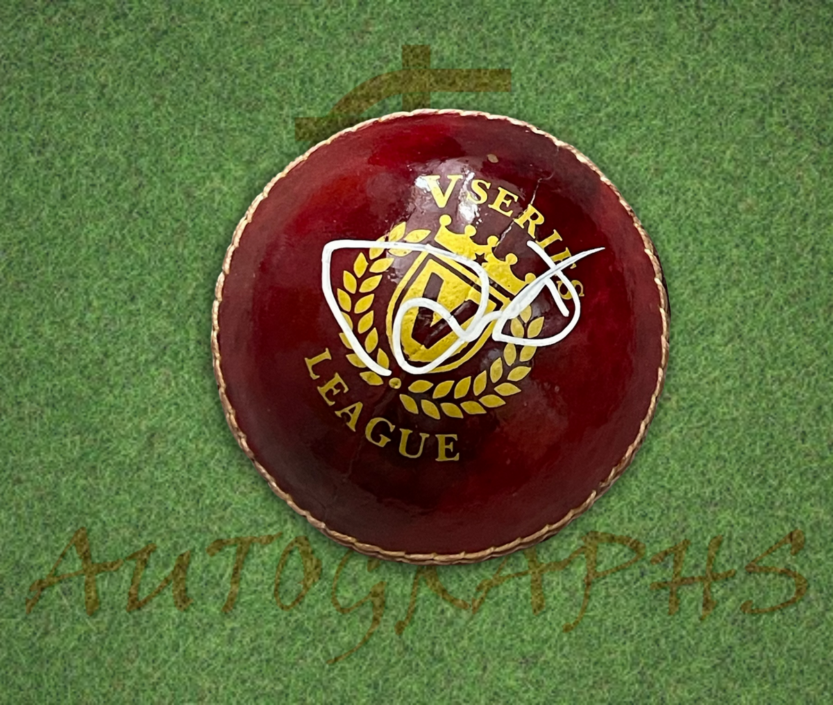 Steve Harmison Signed Cricket Ball White