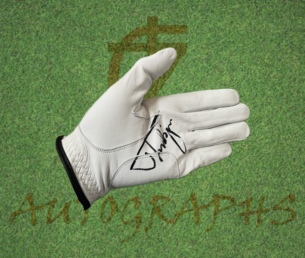 Thorbjorn Olesen Signed Golf Glove-ZCL Autographs-ZCL Autographs