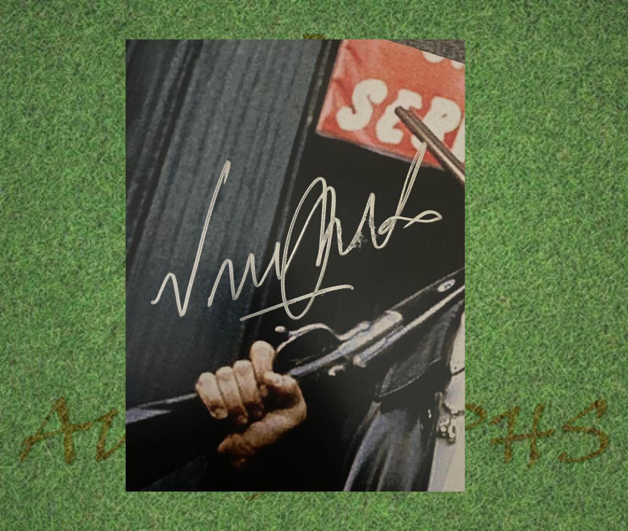 Vinnie Jones Signed 42x30cm Lock, Stock and Two Smoking Barrels Photo *Seconds*-Signed Photo-ZCL Autographs-ZCL Autographs