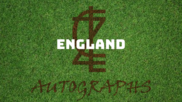 ZCL Autographs Rugby - England