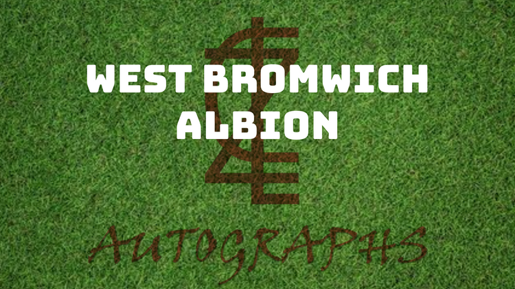 ZCL Autographs Football - West Bromwich Albion