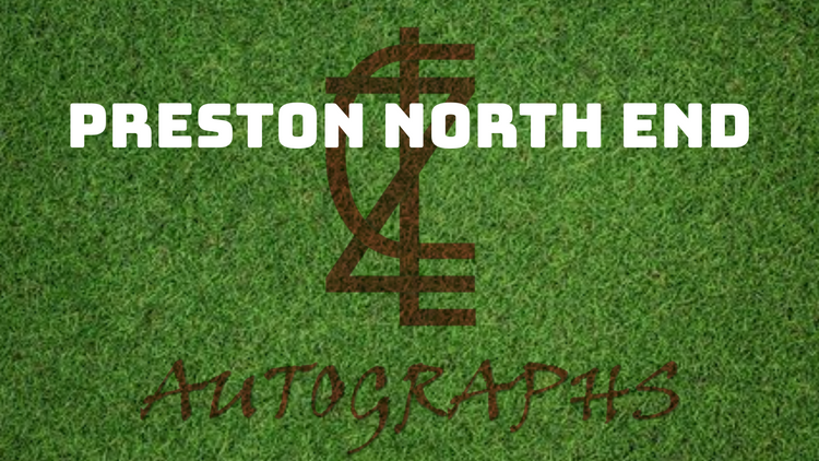 ZCL Autographs Football - Preston North End